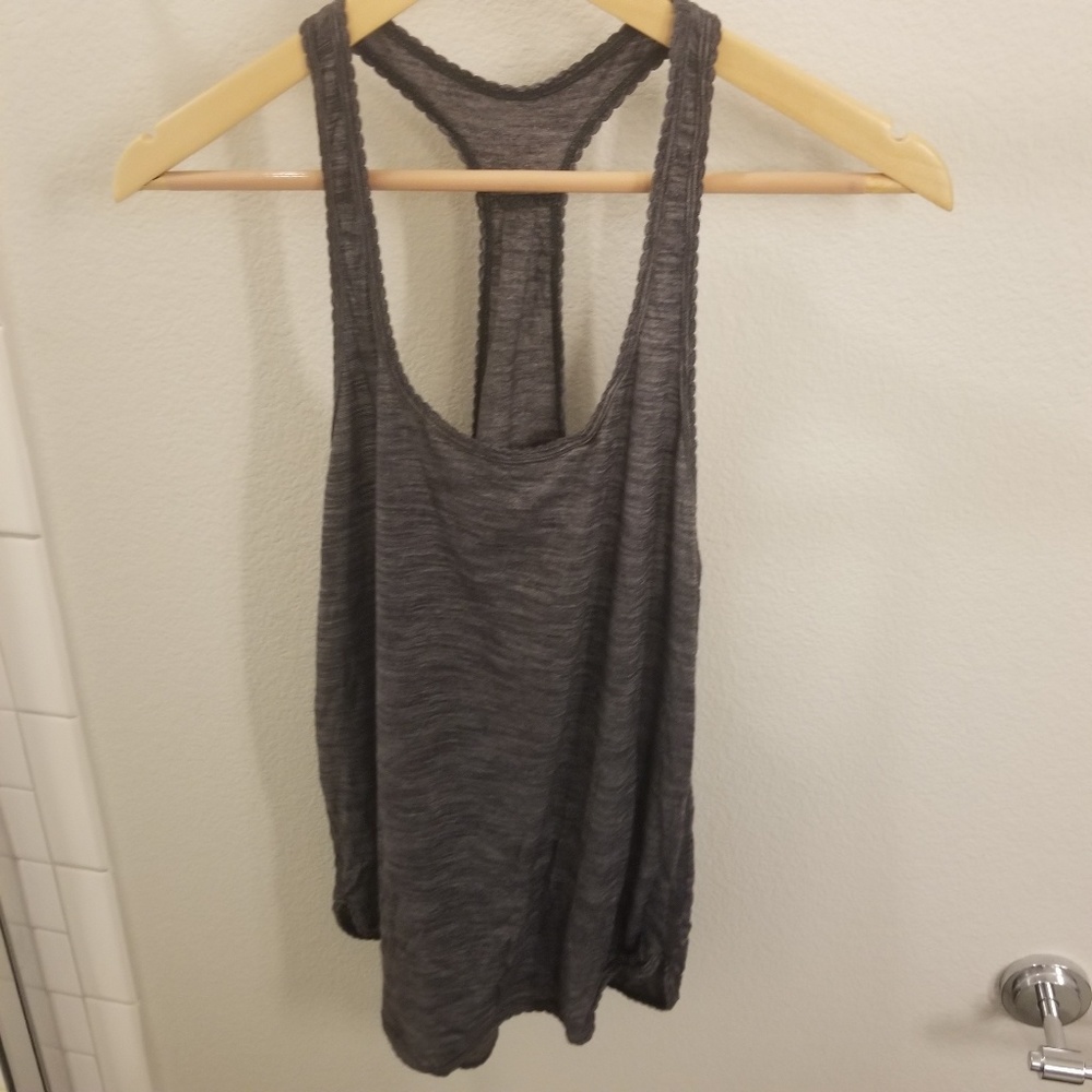 Lululemon Grey 105F Singlet / Tank Size 4